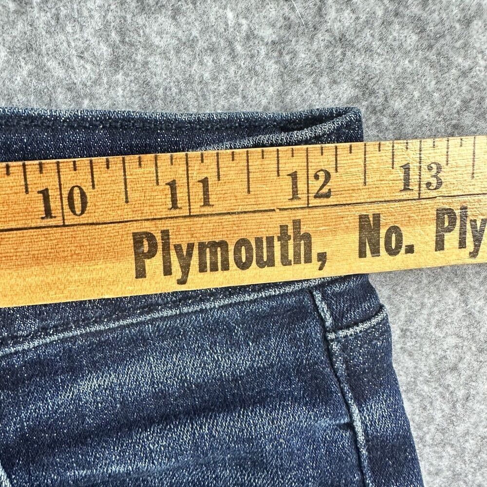 J Brand Jeans Womens 26 Blue Sabotage Dark Wash Skinny Stretch Denim Preppy* - Picture 10 of 16